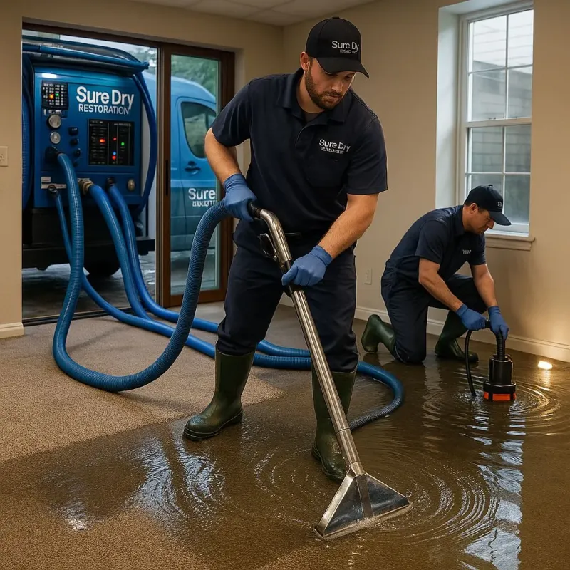 Water Extraction and Removal process in Badin, NC